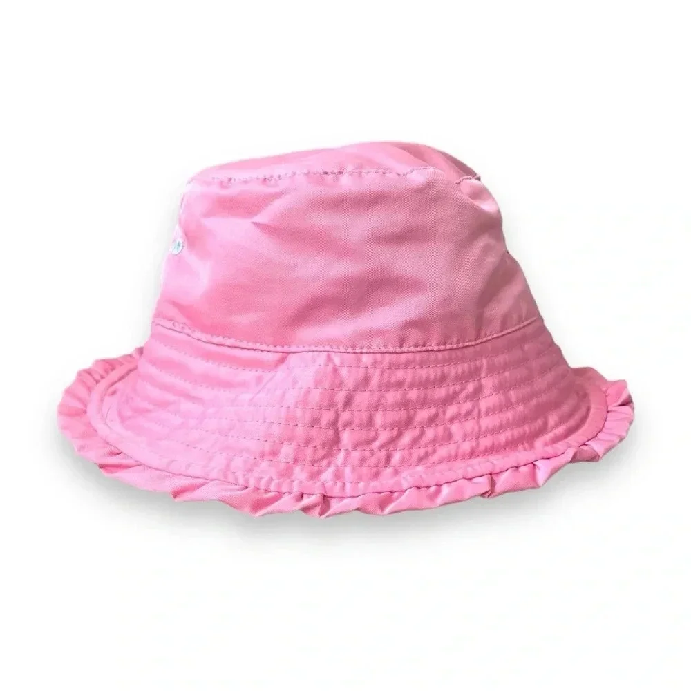 UV Skinz Kids Reversible Bucket Hat - Pink and Galaxy Print - UV Protection